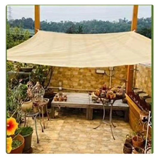 Outdoor Waterproof Garden Shading Net, Terrace Awnings, Camping Shade Cover Mesh, UV Protection, HDPE Sunscreen Fabric, Shade